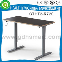 CTHT-7701 2 lifting frames crank height adjustable office tables for student